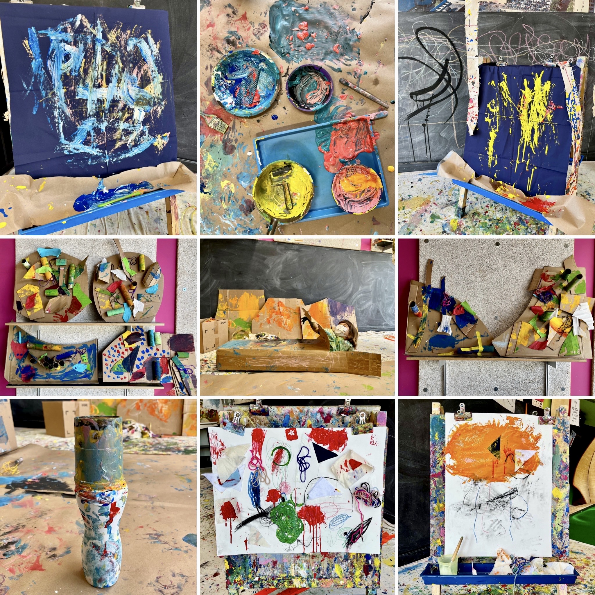 Messy Media Assignment Examples Messy Mixed Media (ages 3-5) - PLAY