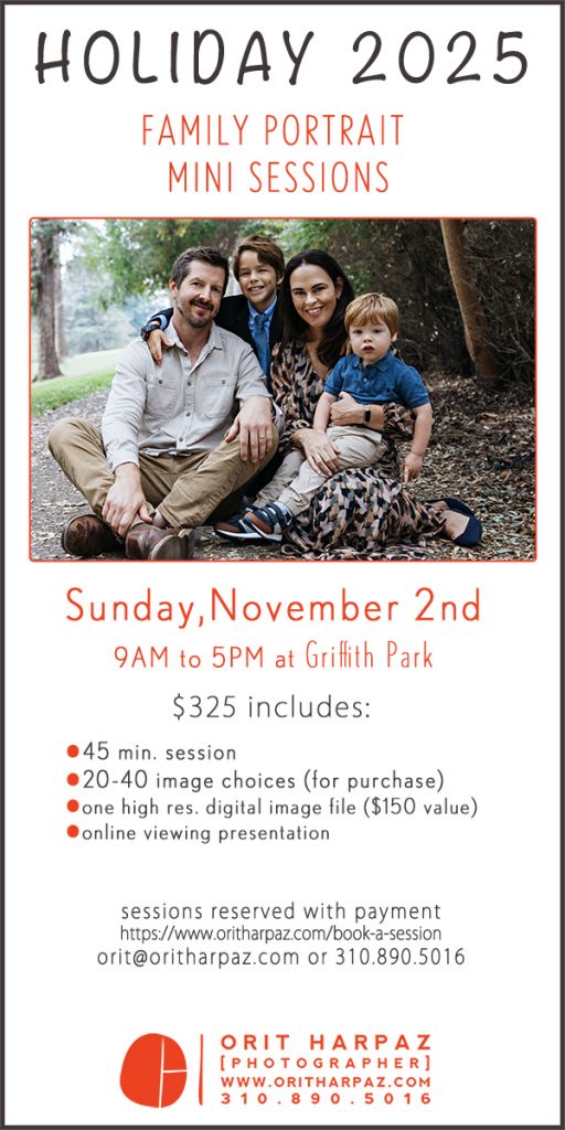 Orit Harpaz Family Portrait Day promo