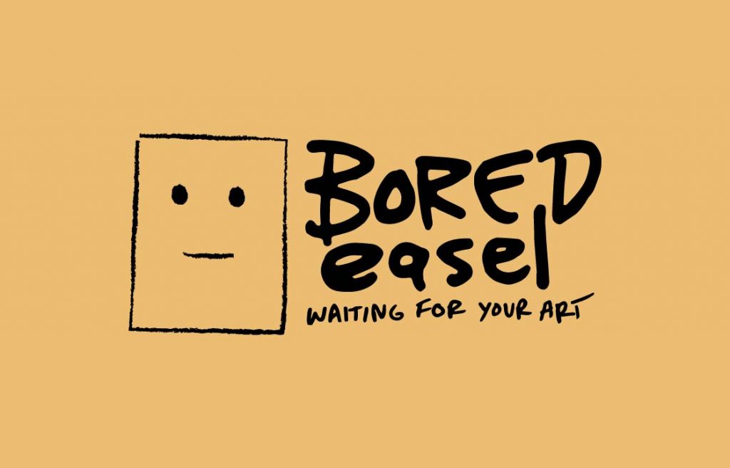 Bored Easel logo