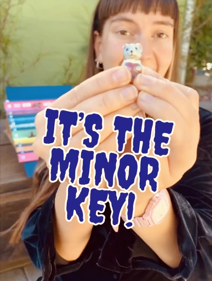 It's the minor key!